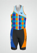Alpine Triathlon -Blue And Orange