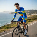 Alpine One Piece Multi Colour Cycling Suit