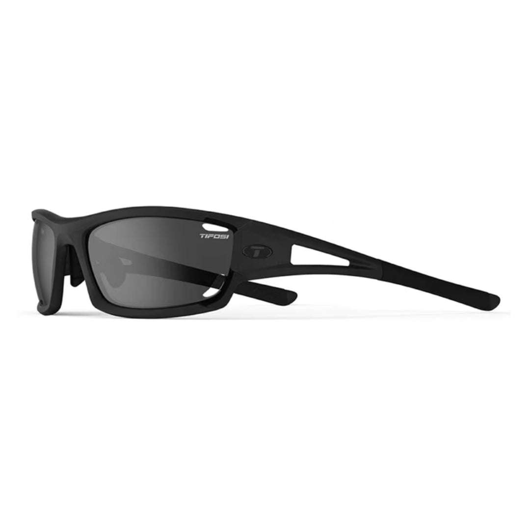 Tifosi Dolomite 2.0 Matte Black-Smoke/AC Red/Clear Lenses