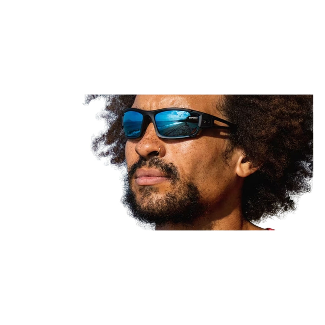 Tifosi Dolomite 2.0 Matte Black-Smoke/AC Red/Clear Lenses