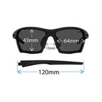 Tifosi Kilo Blackout Smoke Polarized