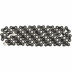 Izumi Standard Chain 1/8 x 1/2 (116 Links), Silver/Black