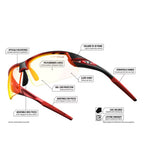 Tifosi Crit Black/Red Clarion Red Fototec
