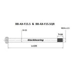 Axle - Blackbearing - f15.5qr (fox boost-15mm-155-m14x1.5)