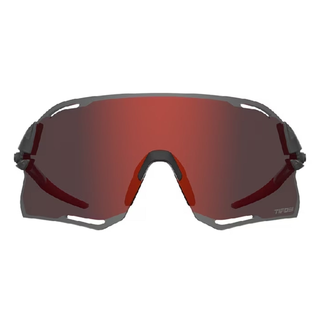 Tifosi Rail Race Satin Vapor Clarion Red/Clear
