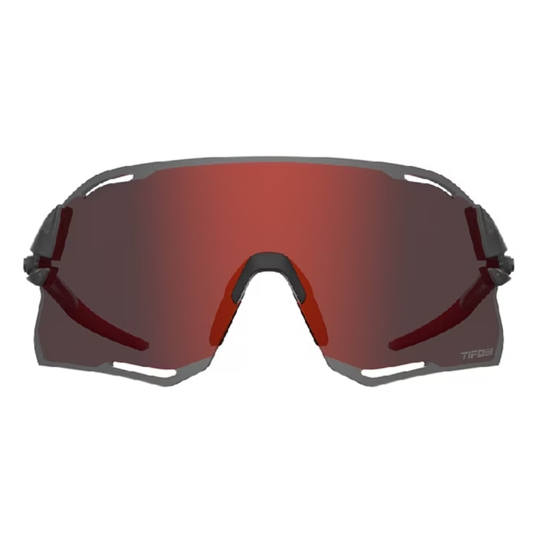 Tifosi Rail Race Satin Vapor Clarion Red/Clear