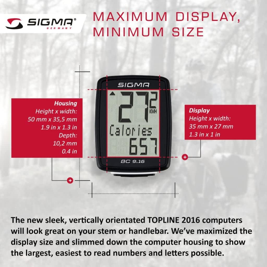 Sigma Cycle Computer Bc 9.16