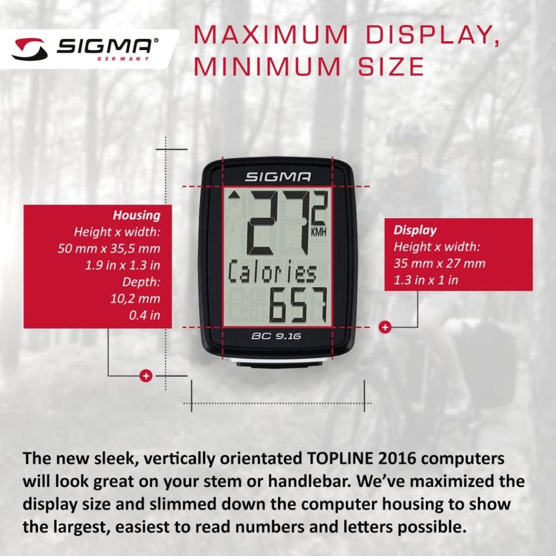 Sigma Cycle Computer Bc 9.16