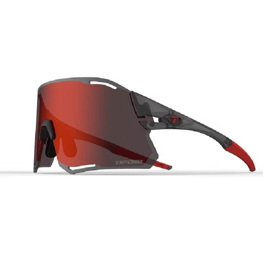 Tifosi Rail Race Satin Vapor Clarion Red/Clear