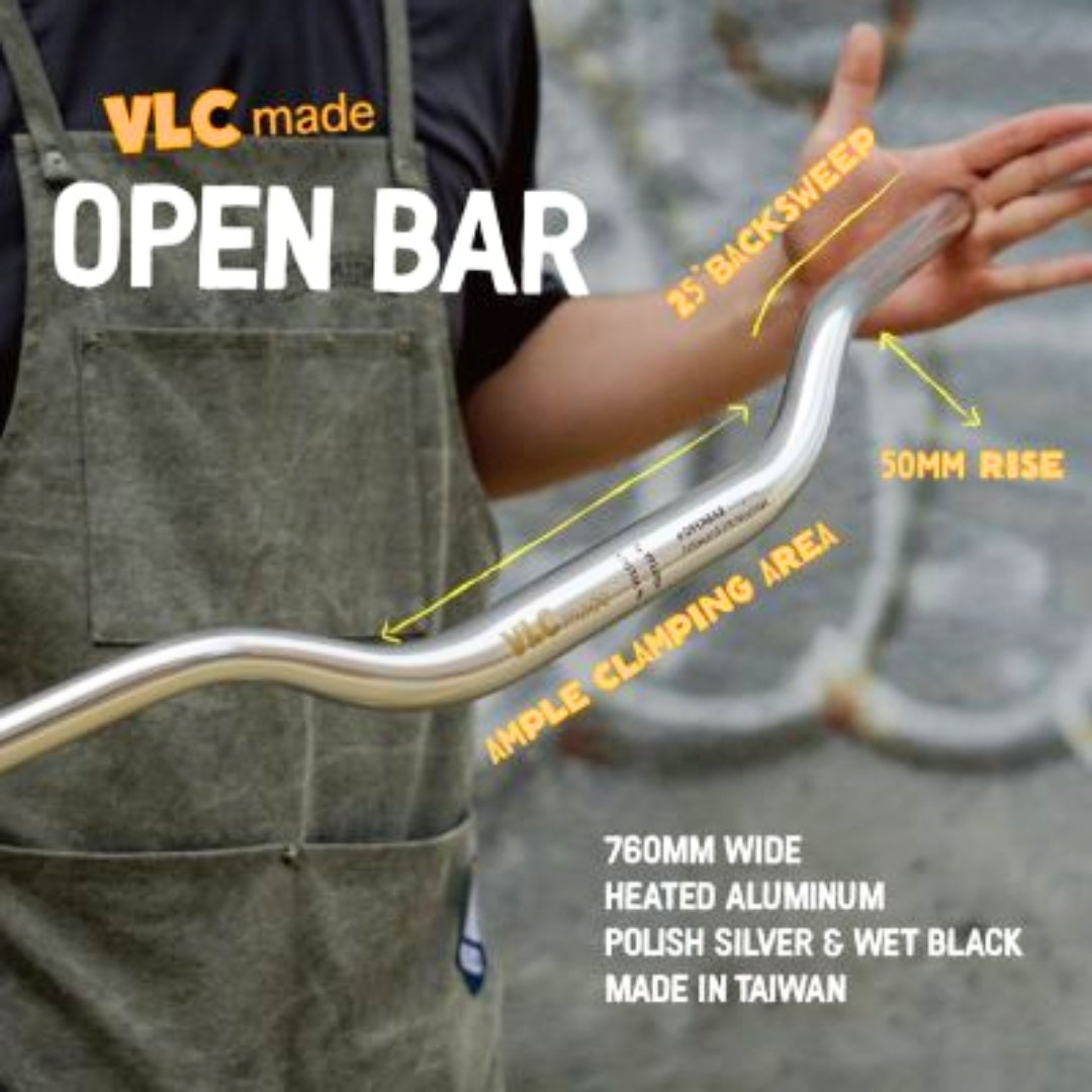 Veloci Open Bar Handlebar 760MM- Black