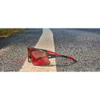 Tifosi Rail Race Satin Vapor Clarion Red/Clear