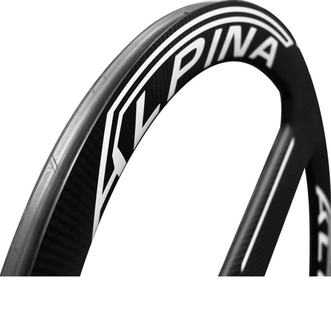 Alpina 3 Spoke Full Carbon Tubular Track Front Wheel (White)