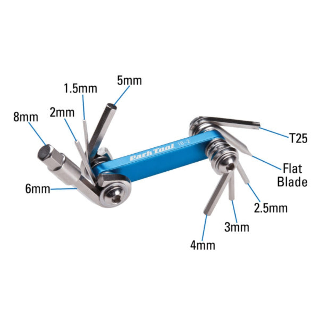 Parktool Fold Up Hex Wrench Set