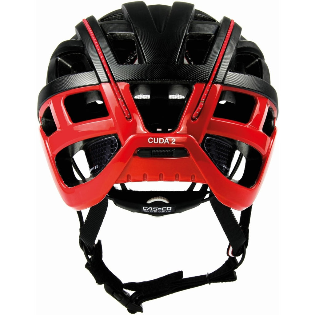 Casco Cuda2 Strada Black-Red Struture Helmet