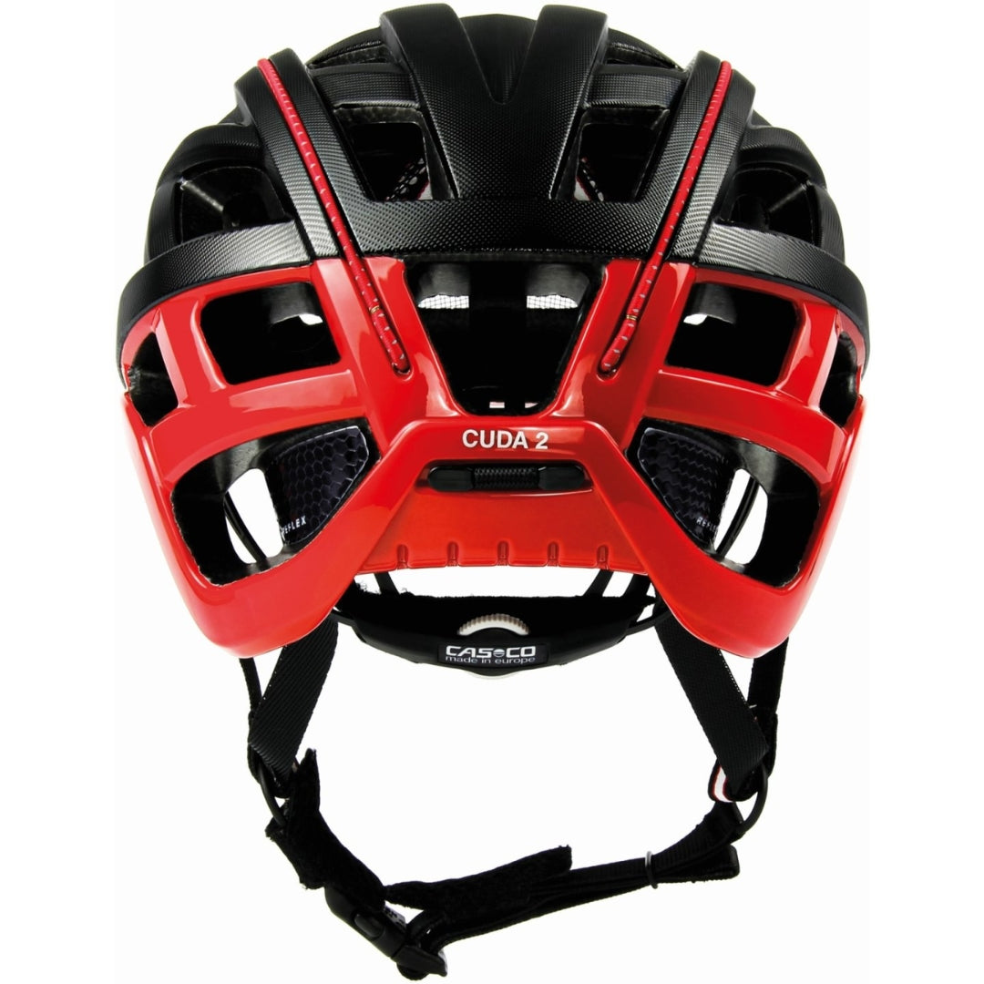 Casco Cuda2 Strada Black-Red Struture Helmet