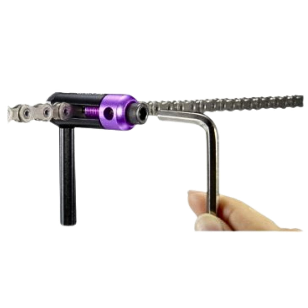 Clever Chain Barrel AL with Valve Core Remover Handle