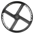 Corima 4 spoke carbon tubular wheel (white sticker)