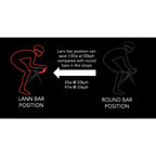 Aerocoach Lann Carbon Track Handlebars (Medium)