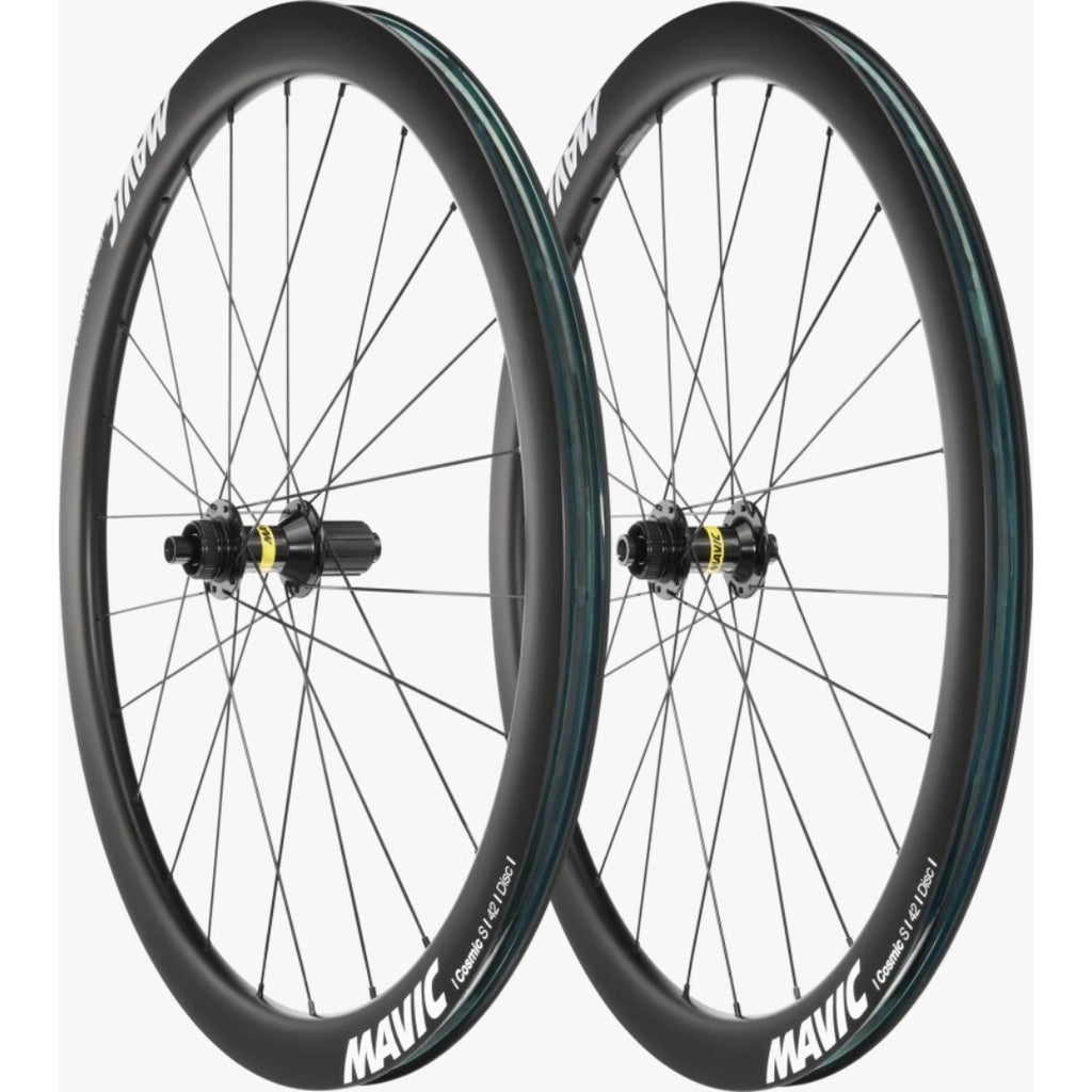 Mavic Cosmic S 42 Disc Brake Clincher Carbon Wheel Set