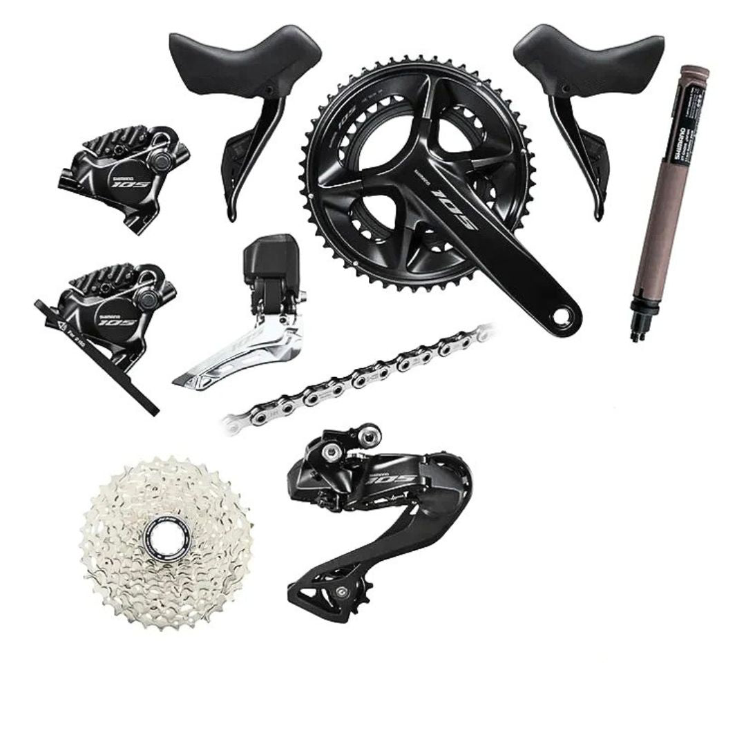 Shimano 105 R7150 12 Speed Di2 Disc Brake Road Groupset