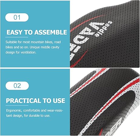 Vader Road / Mtb Racing Cycle Saddle Seat