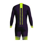 Alpine Skinsuit - Fluo Green And Grey Aacs08
