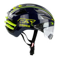 Casco Speedairo2 RS blue-neon yellow shiny Helmet