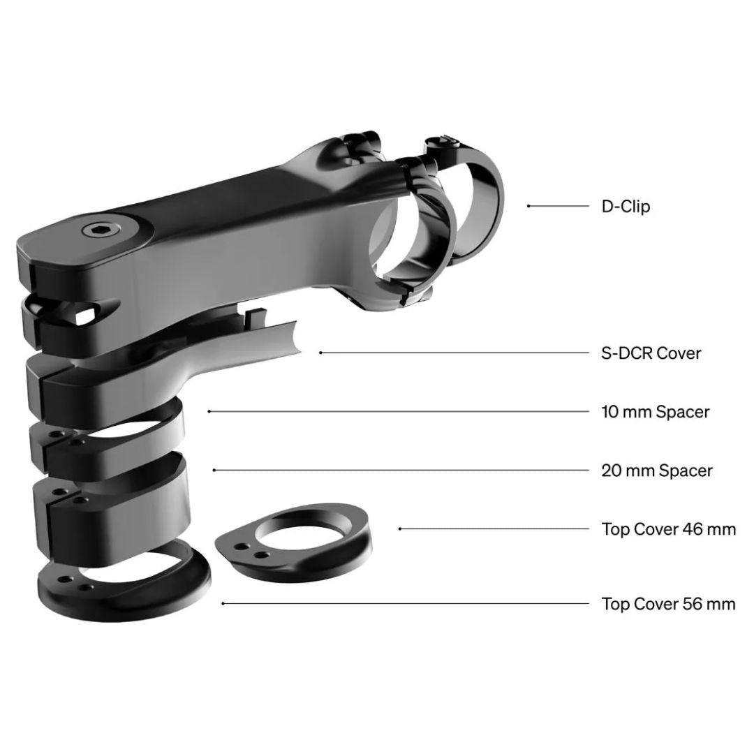 DEDA SUPERBOX (S) DCR STEM 130MM POB