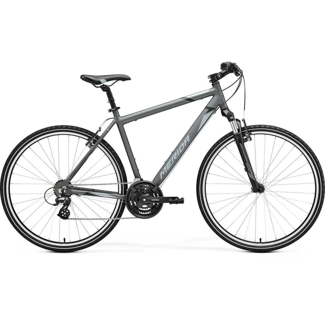 Merida Crossway 10 V Lady - Silk Dark Silver(Grey/black)
