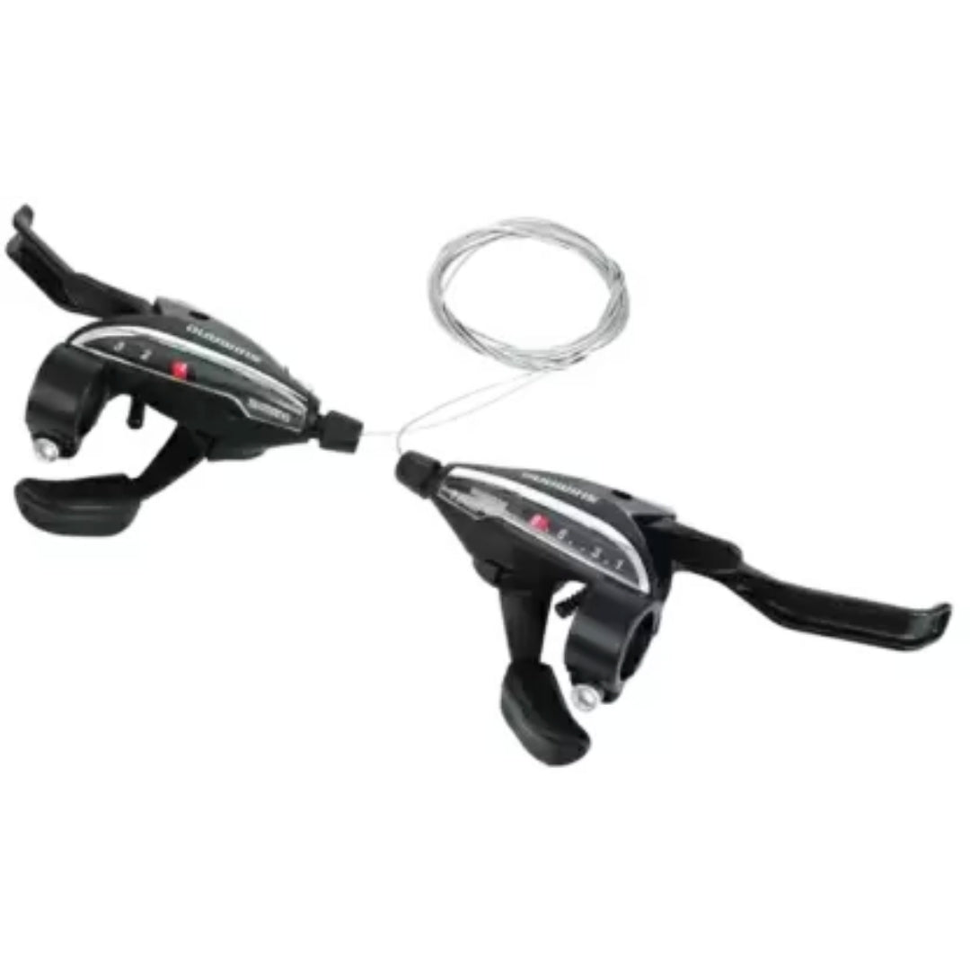 Shimano Gear/Shifter Brake Sets Black 24 Speed