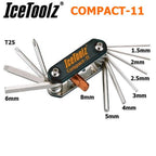 Ice Toolz 11 Multi Tool Set