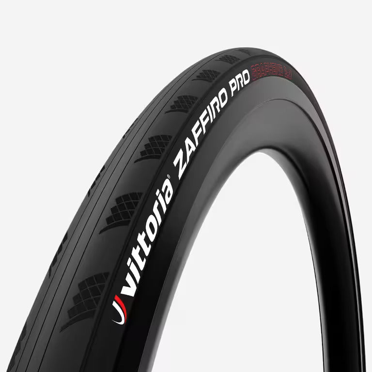 Vittoria Flex Bead Road Tyre Zaffiro Pro V 700X25 Black