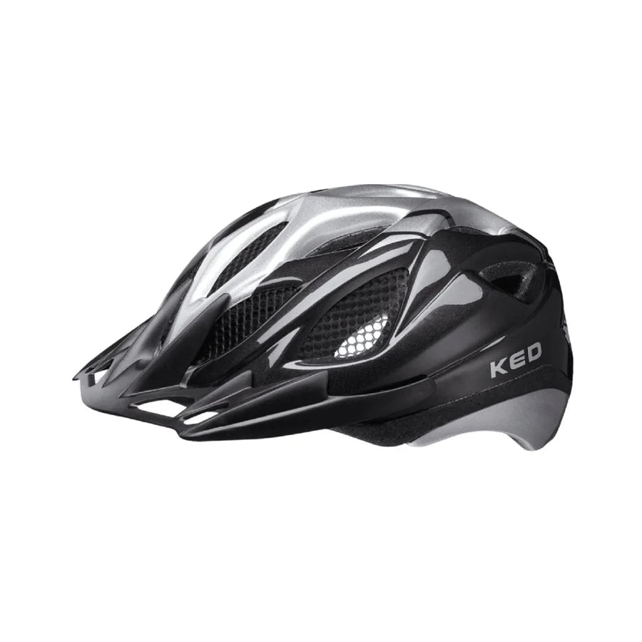Ked Tronus Black Silver Helmet