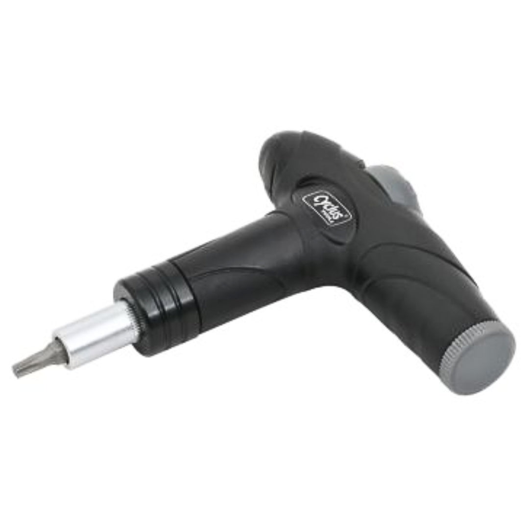 Cyclus Tools Torque T-wrench | Adjustable 4, 5, 6 Nm | Including 3 Mm, 4 Mm, 5 Mm, Tx25 Bits