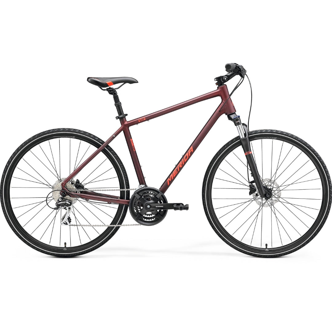 Merida Crossway 20  Matt Burgundy Red (Red)