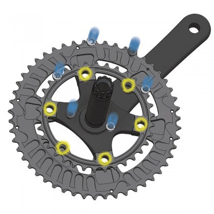 Miche Carbon Swr Hsl Road Crank Set