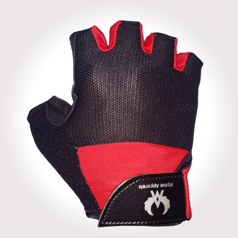 Alpine Black And Red Gloves Aagl07