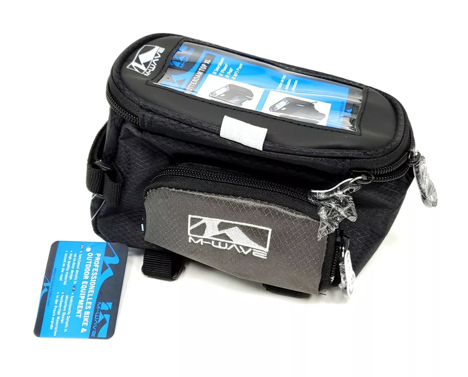 M-Wave, With Side Bags, Fixing With 3 Velcros