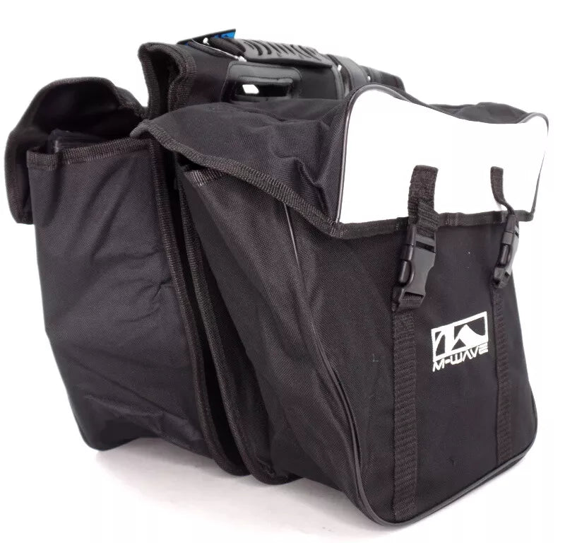M-Wave Amsterdam Double Bicycle Rear Pannier Bag