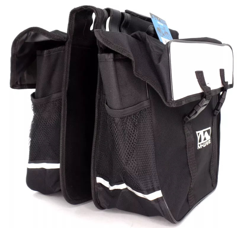 M-Wave Amsterdam Double Bicycle Rear Pannier Bag