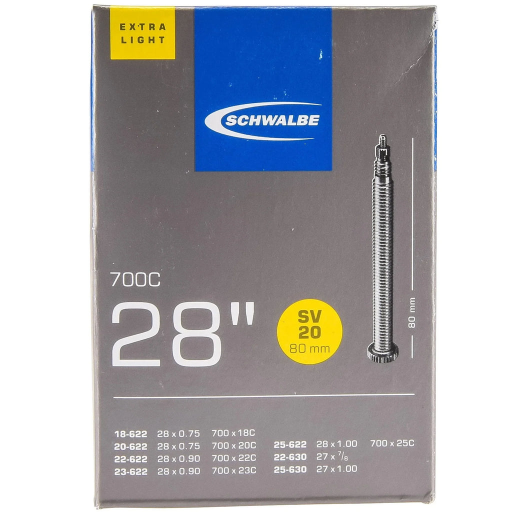 Schwalbe  Sv20 Inner Tubes Presta 80Mm
