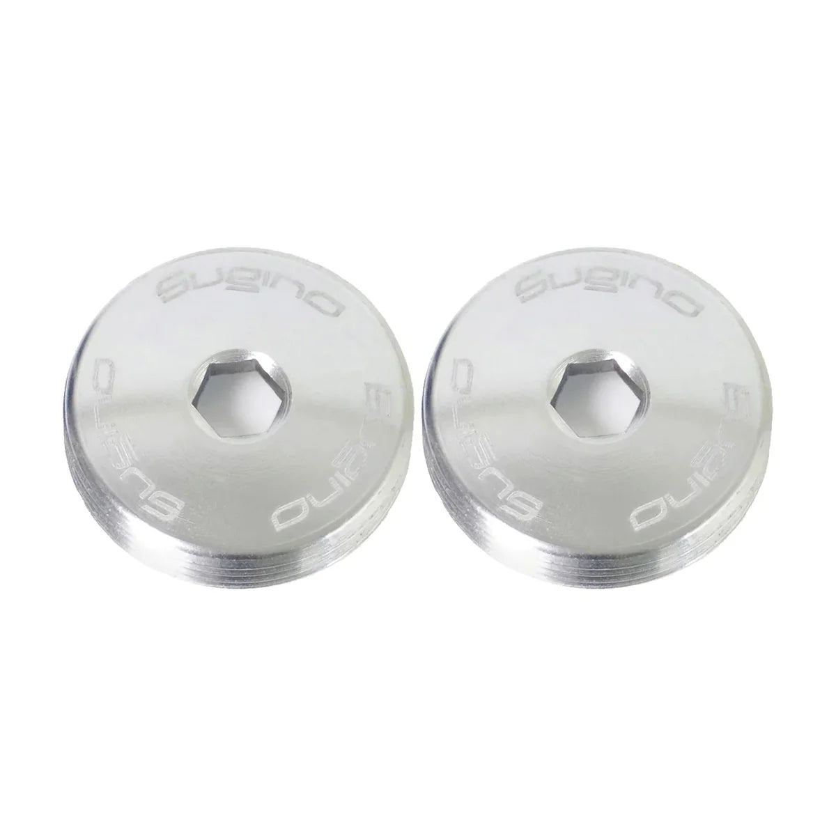 Sugino Crank Dust Cap Alloy Silver