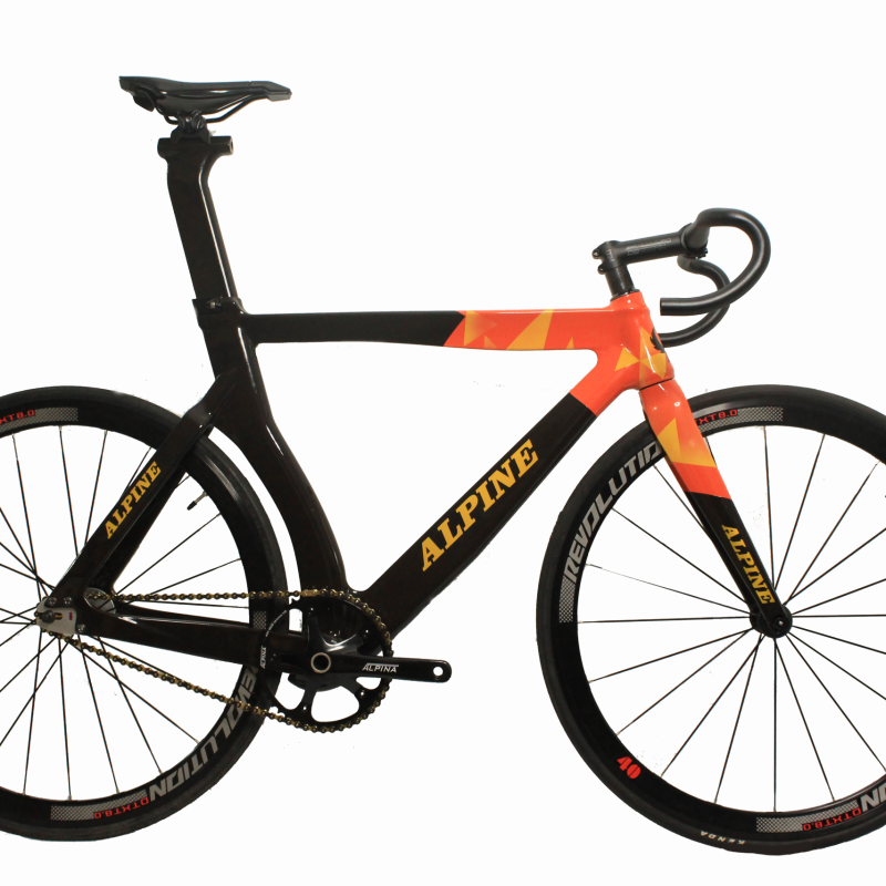 Alpine Aria Track Carbon Bike Alpina Group Set