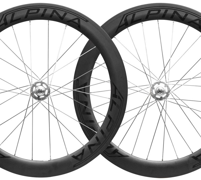 Alpina A6T Carbon Tubular Track Wheelset