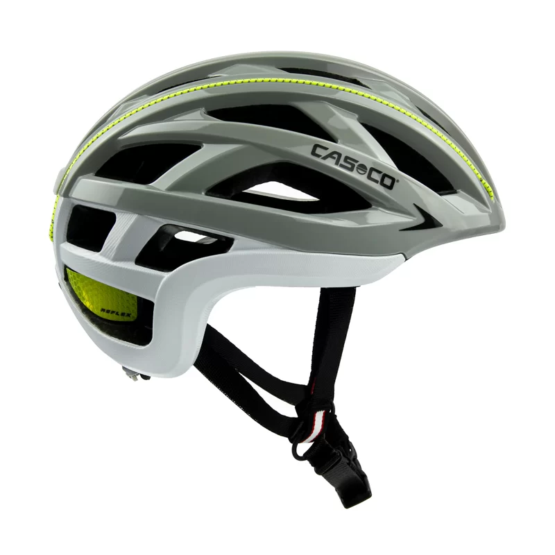 Casco Cuda2 Strada Grey-Black Neon Shiny Helmet