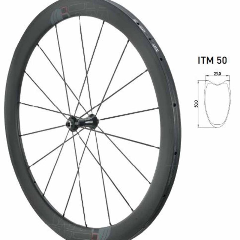 Itm Carbon 50Mm Road Wheel Set