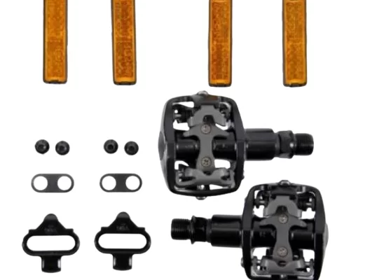Btwin Mtb Pedals Wellgo With Cleats Shimano Compatible